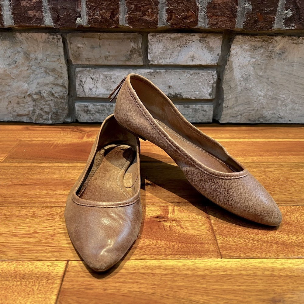 Frye Regina Ballet flats, 8.5 fits more 9.5